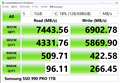 価格.com - 『CrystalDiskMark 8.0.5のベンチマーク結果です。ほぼほぼ公称値は出ているかと。』サムスン 990 PRO ...