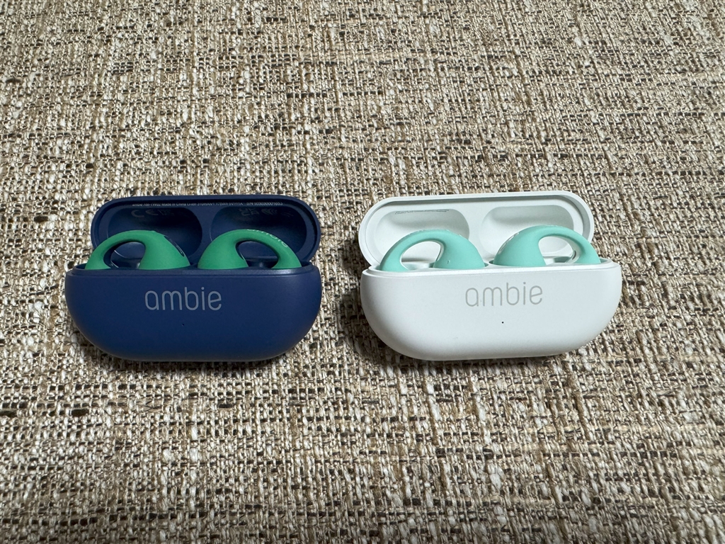 価格.com - 『TW01(右)との比較』ambie sound earcuffs AM-TW02