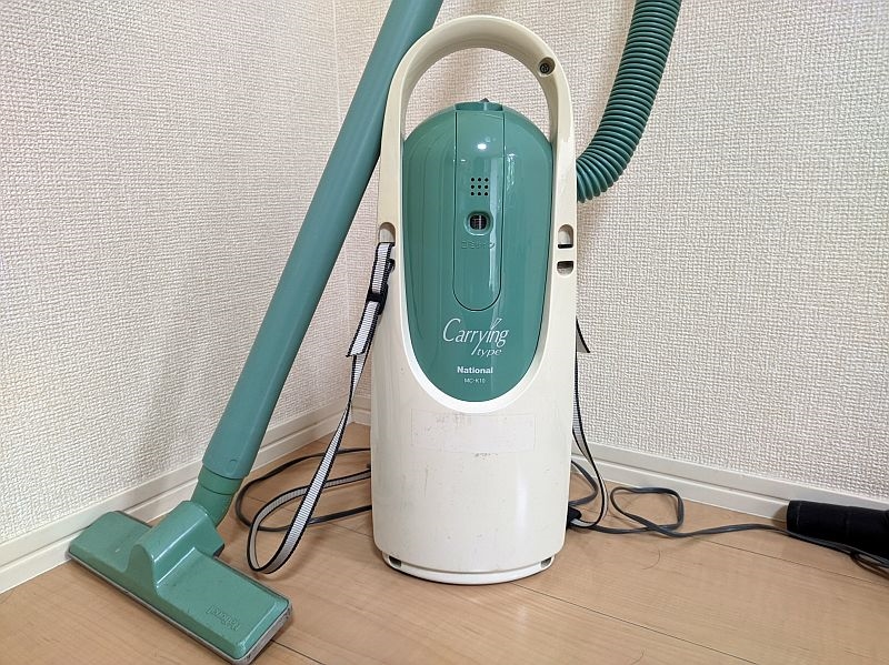 National ナショナル　掃除機　MC-K10 価格.com - 『正面視』ナショナル MC-K10 yzgearさんのレビュー・評価