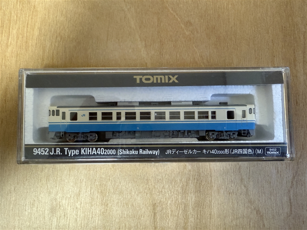 価格.com TOMIX 9452 JRディーゼルカー キハ40/2000形（JR四国色） M車 -