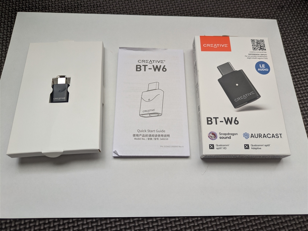 価格.com - CREATIVE BT-W6 HP-BTW6 ぱふっちさんのレビュー