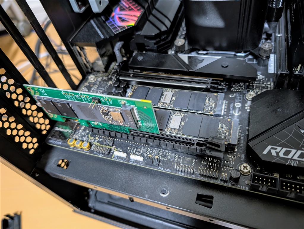 価格.com - 『こんな感じで移行作業』サムスン 990 EVO Plus MZ