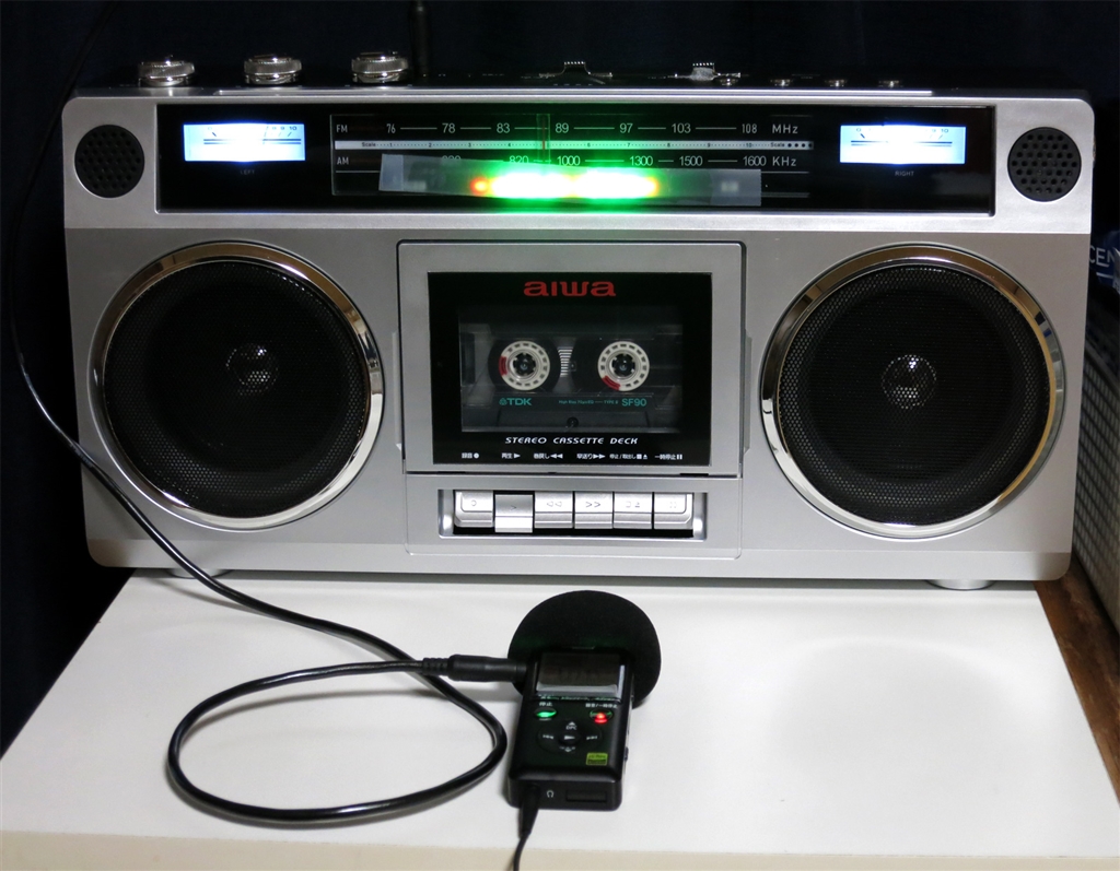 aiwa ラジカセ GAA4-RCP0001 アイワ 即日出荷 AIWA Wスピーカーラジオカセットプレーヤー GAA4