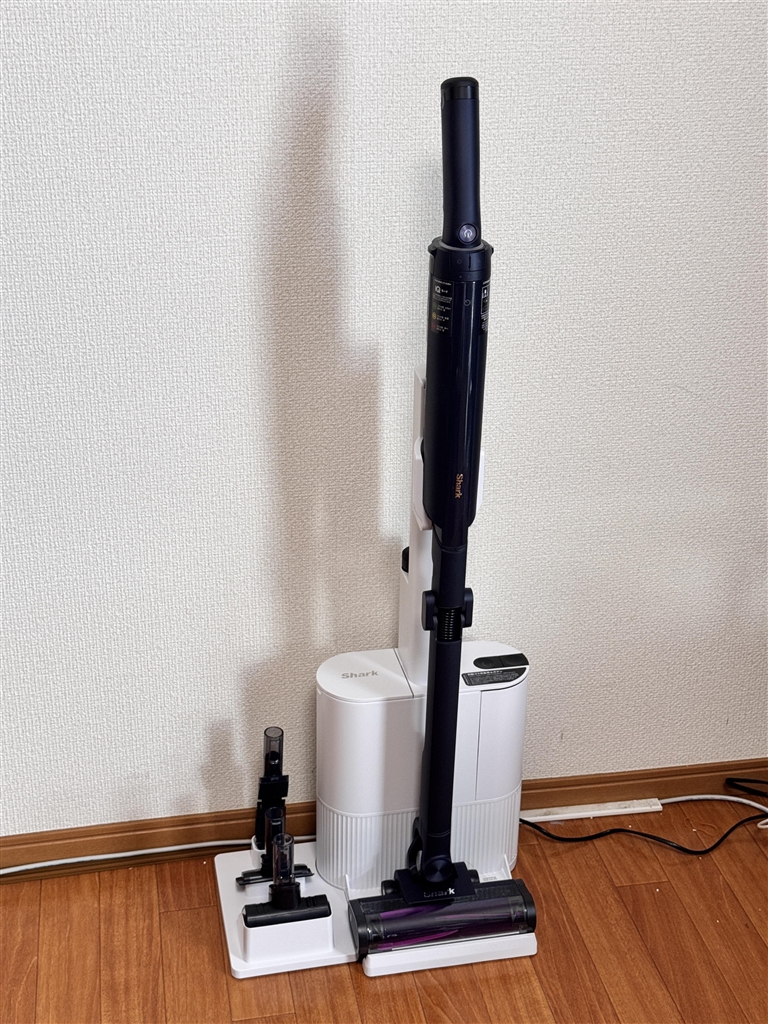 シャーク◇EVOPOWER SYSTEM コードレススティック II+ NEO SYSTEM EVOPOWER LC551JBK SharkNinja グレープブラック II+ NEO 掃除機・クリーナー