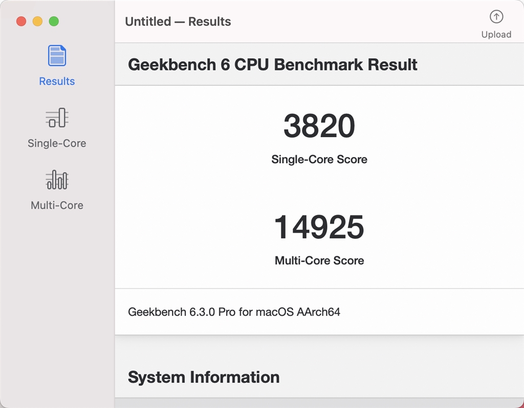 価格.com - 『「Geekbench 6.3.0」のMulti-Core Scoreは14925