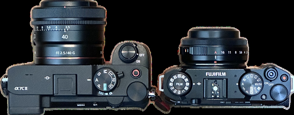 価格.com - 『a7ciiとの大きさ比較』富士フイルム FUJIFILM X-M5