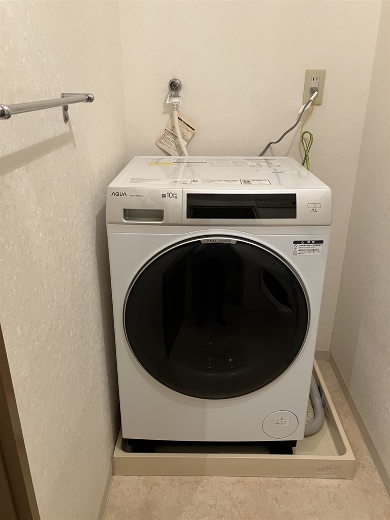 価格.com - 『防水パンと洗濯機の間に、ゆれん！ドリーが入っています