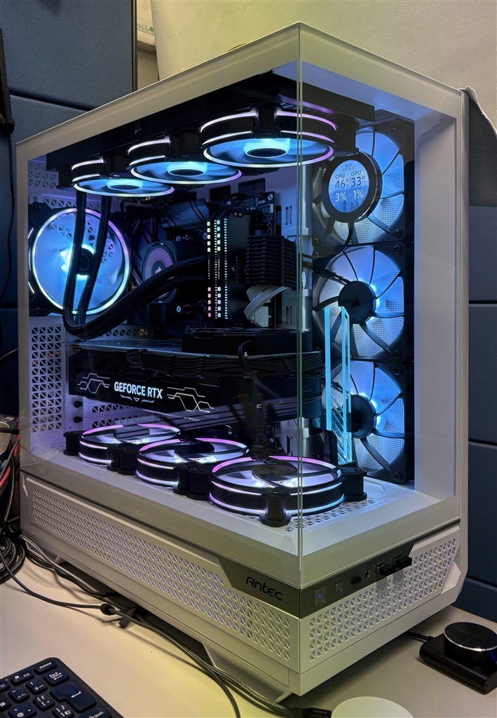 価格.com - 『オール黒パーツ』ANTEC Constellation C7 ARGB WHITE