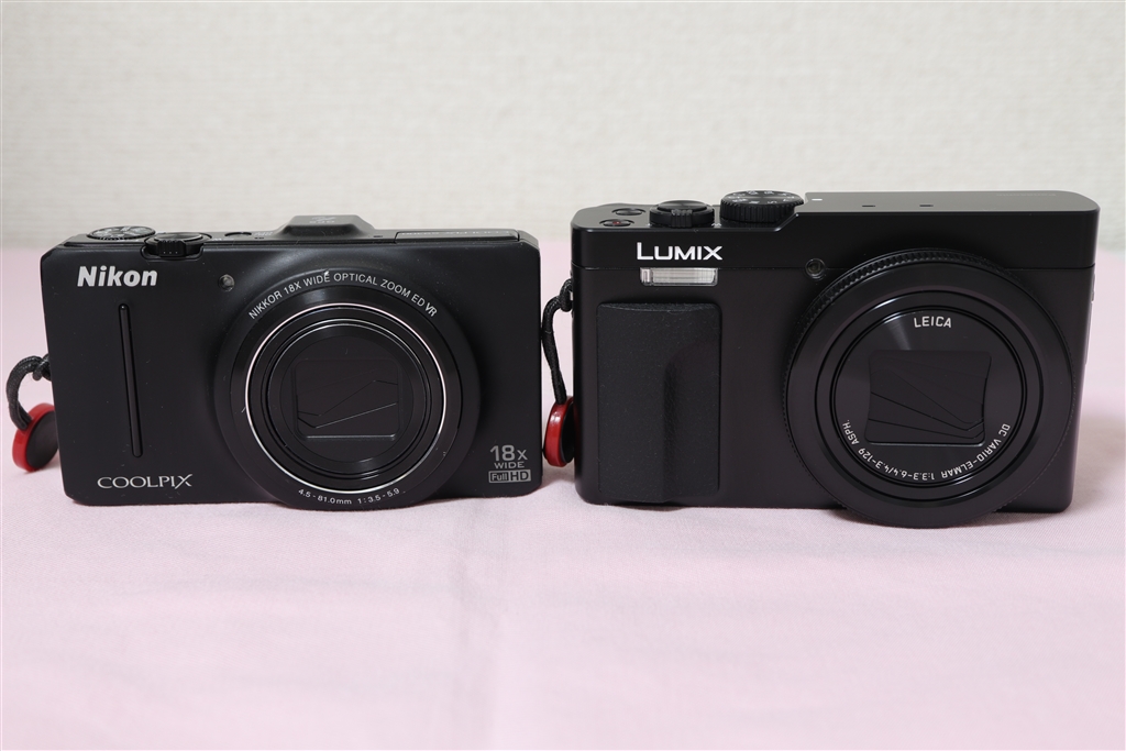 価格.com - 『10年前のコンデジとサイズ比較』パナソニック LUMIX DC