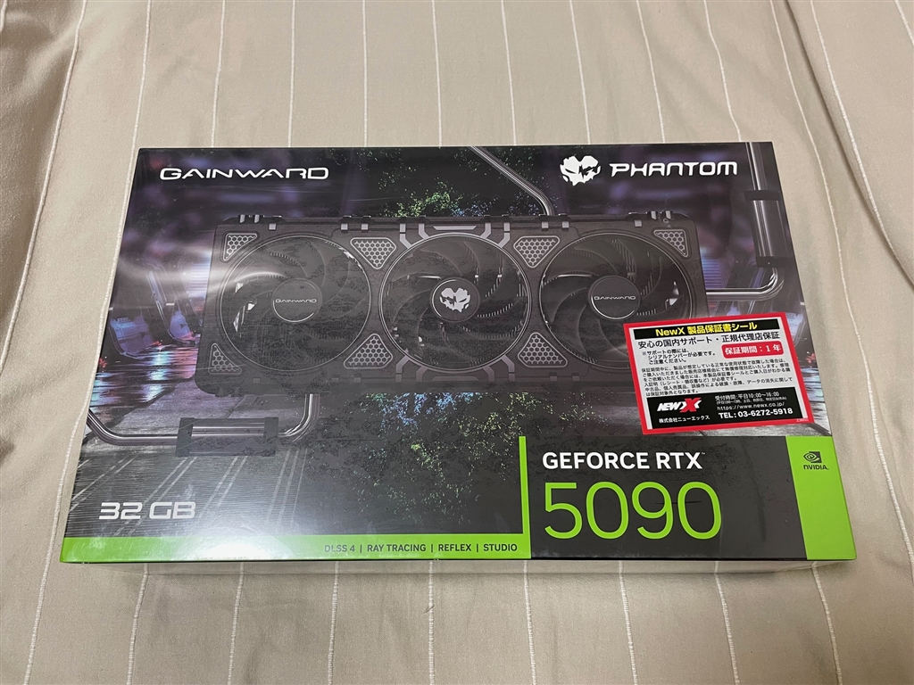 価格.com - GAINWARD GeForce RTX 5090 Phantom NE75090019R5