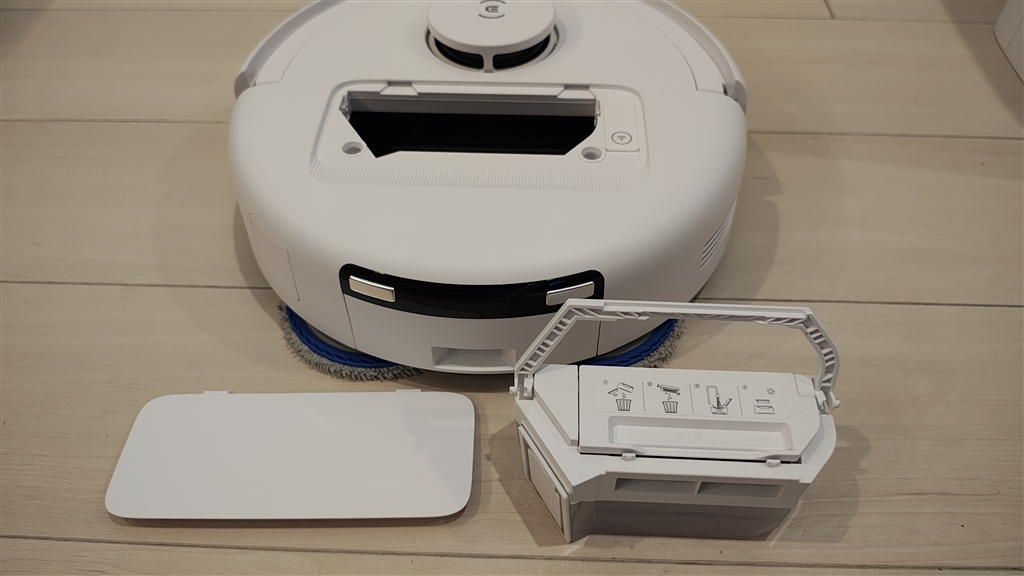 DEEBOT mini PRO DJX11 本体 DEEBOT miniPRO DJX11-12TE 青 [吸引＋拭くタイプ（水拭き