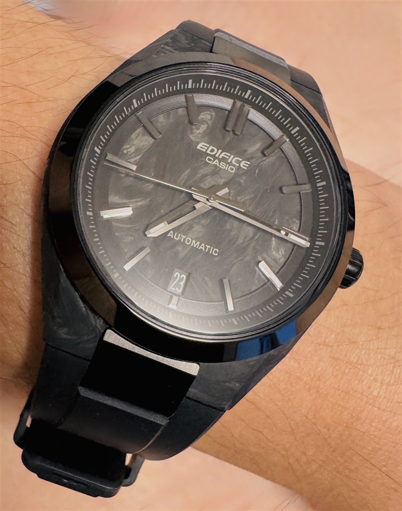 カシオ　エディフィス　EFK-100XPB-1AJF ブラック 機械式時計 EFK-100XPB-1AJF | CASIO