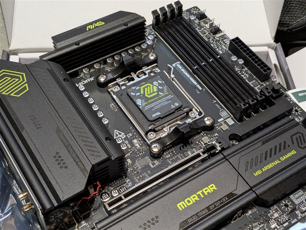 価格.com - 『見た目も渋く、品質も高い』MSI MAG B850M MORTAR WIFI