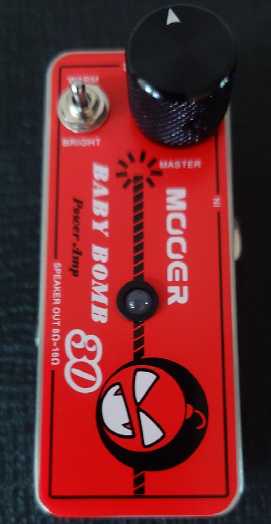 mooer baby bomb 30　パワーアンプ Amazon.com: MOOER Baby Bomb 30 30W Power Amp Micro Pedal