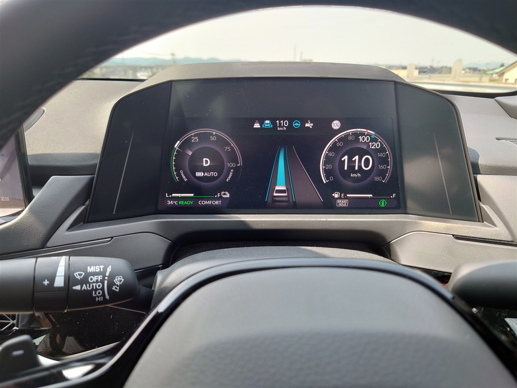 価格.com - 『2.ハンズオフ作動中のメーターパネルです。』ホンダ