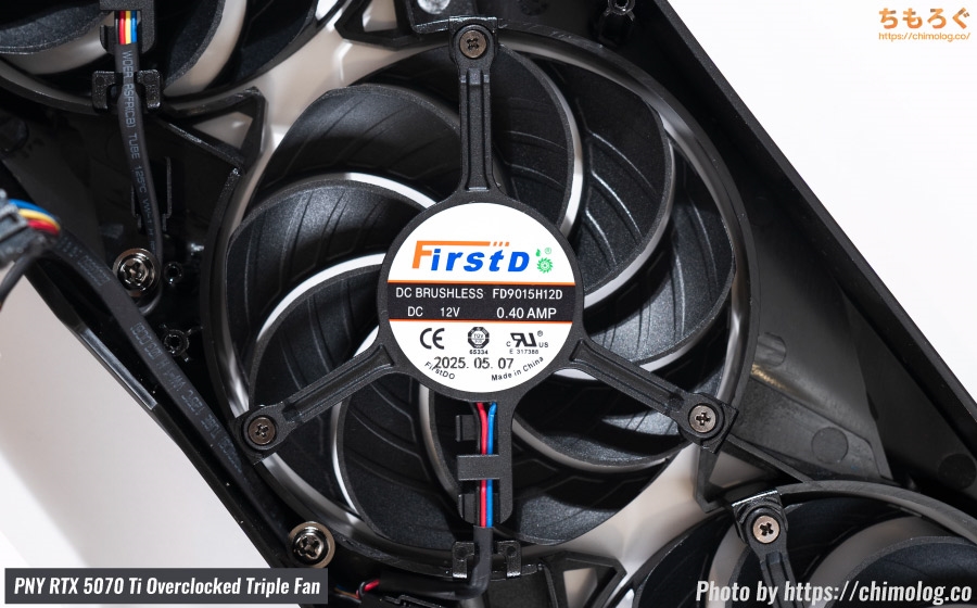 価格.com - 『Axial-tech Fan』PNY GeForce RTX 5070 Ti 16GB