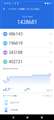 AnTuTuベンチマーク V11のスコア。