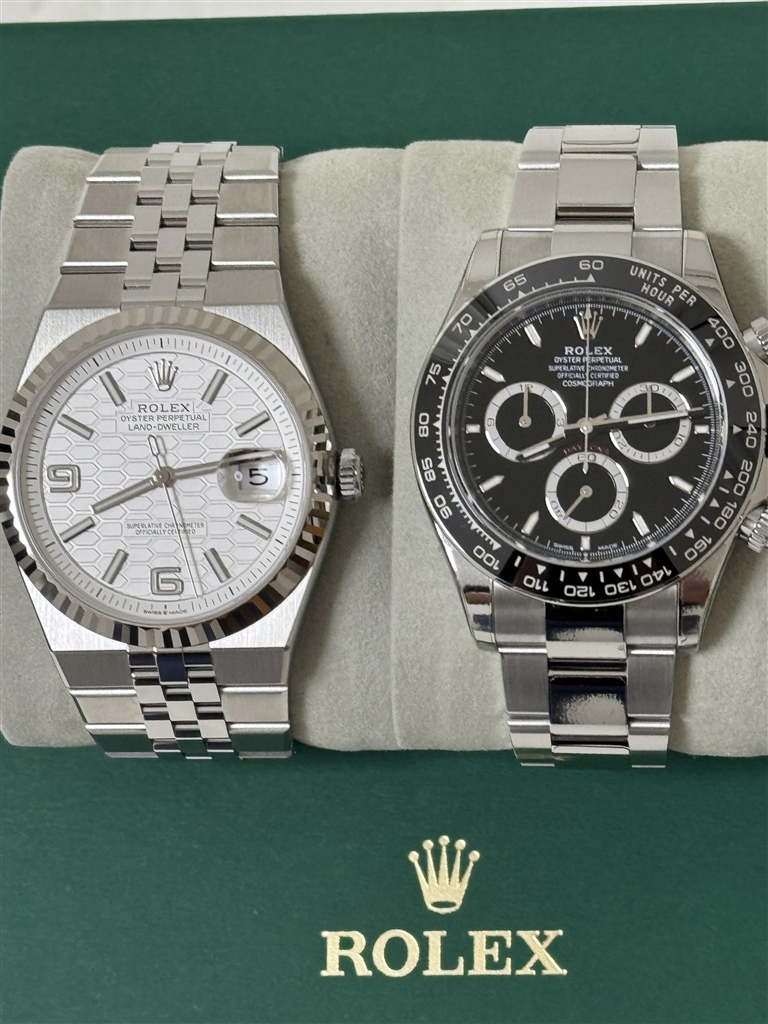 価格.com - 『サイズ感の比較』ロレックス ランドドゥエラー 127334