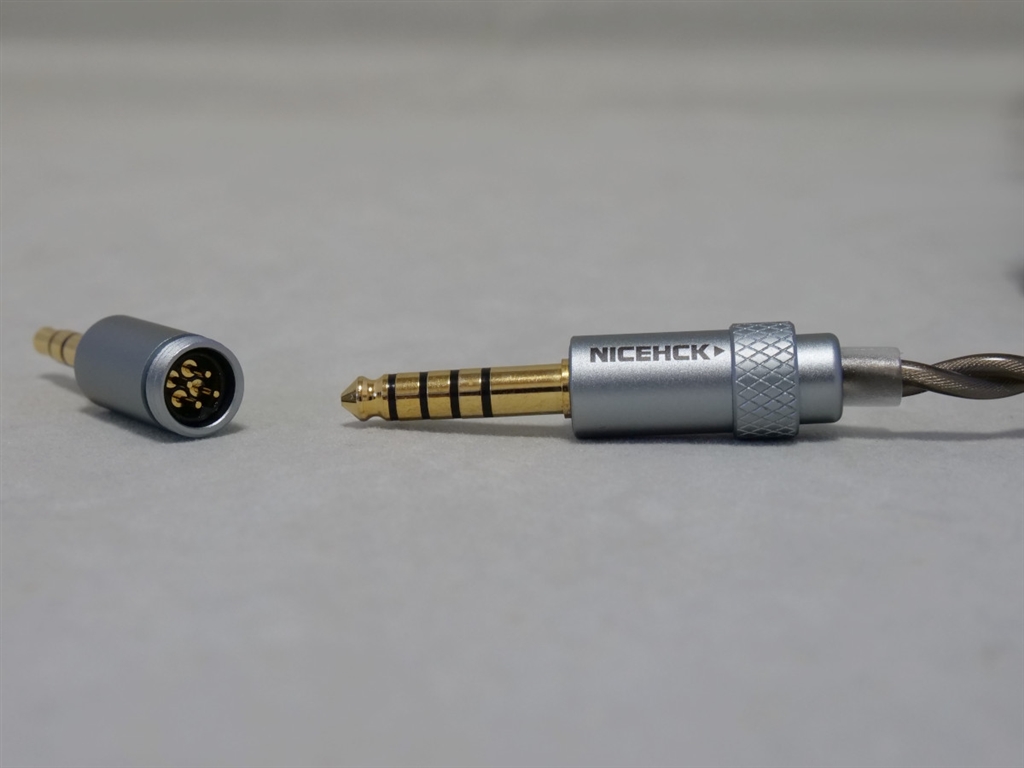 nicehck nx8 3.5mm プラグ + 交換式音響ノズル NICEHCK NX8のレビュー