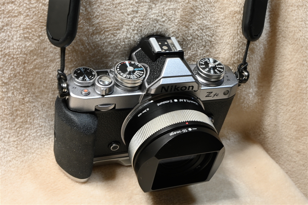 価格.com - 『Zfcにつけてみました』SG-image AF 25mm F1.8 シルバー