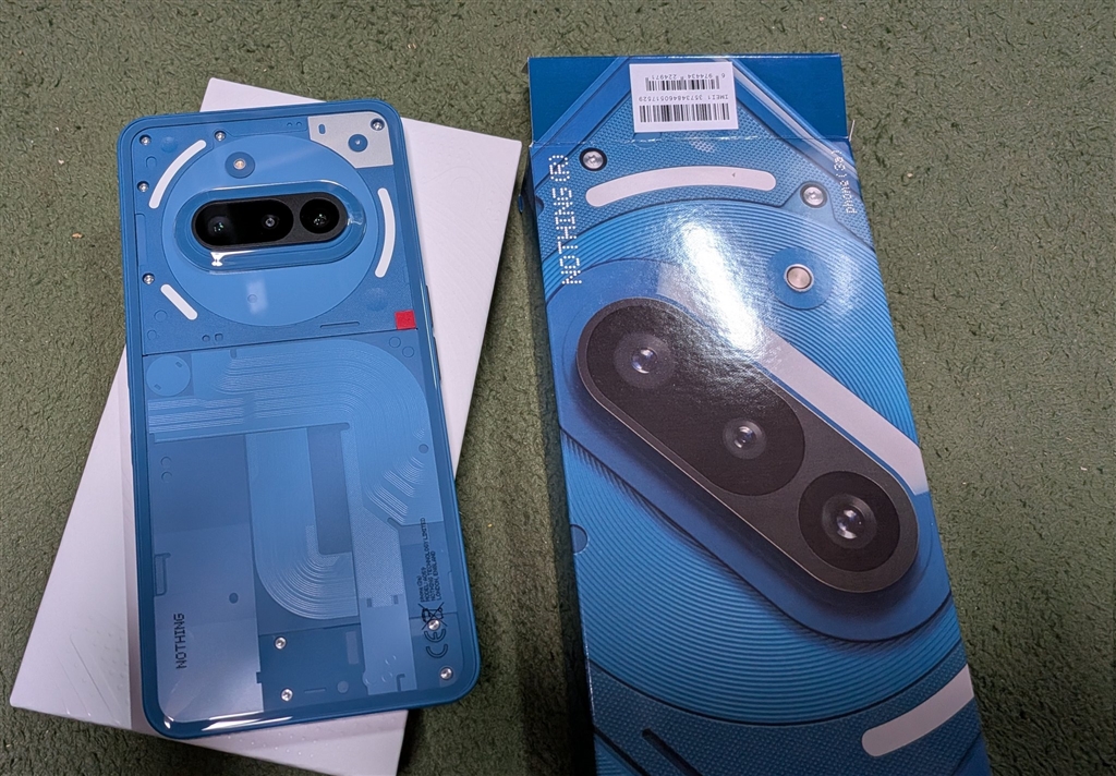 価格.com - NOTHING Phone (3a) 128GB 楽天モバイル [ブルー