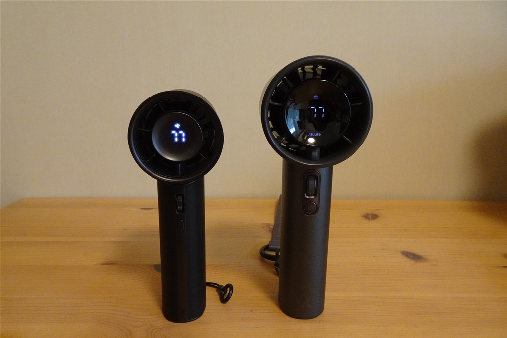価格.com - 『Mini（左）との比較（送風口側）』JisuLife Pro1 S