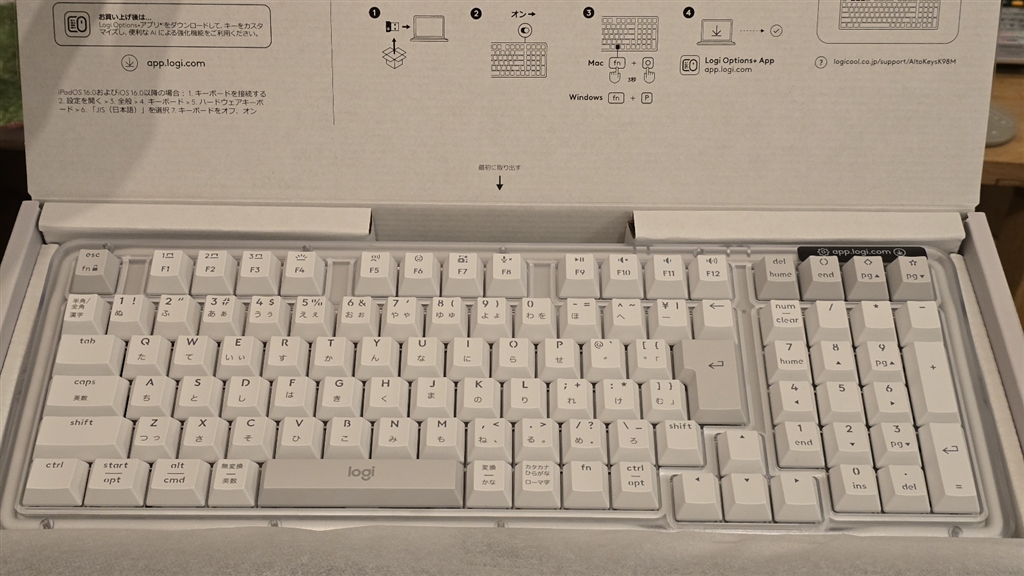 価格.com - ロジクール Alto Keys K98M K98MGR [グラファイト