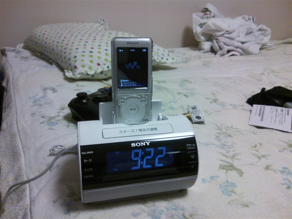 SONY純正 リモコン RM-CNWC11 (ホワイト用) 対応機種：RDP-NWC11 目覚まし目的にお奨め！』 SONY RDP-NWC11 (W) [ホワイト] 彼方の雫