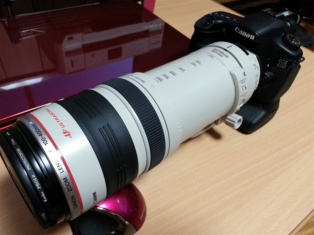 初心者なのに白レンズ買うてもた(Ф▽Ф;)ﾊﾊﾊ』 CANON EF100-400mm F4.5-5.6L IS USM  ぽんぽんちーさんのレビュー評価・評判 - 価格.com