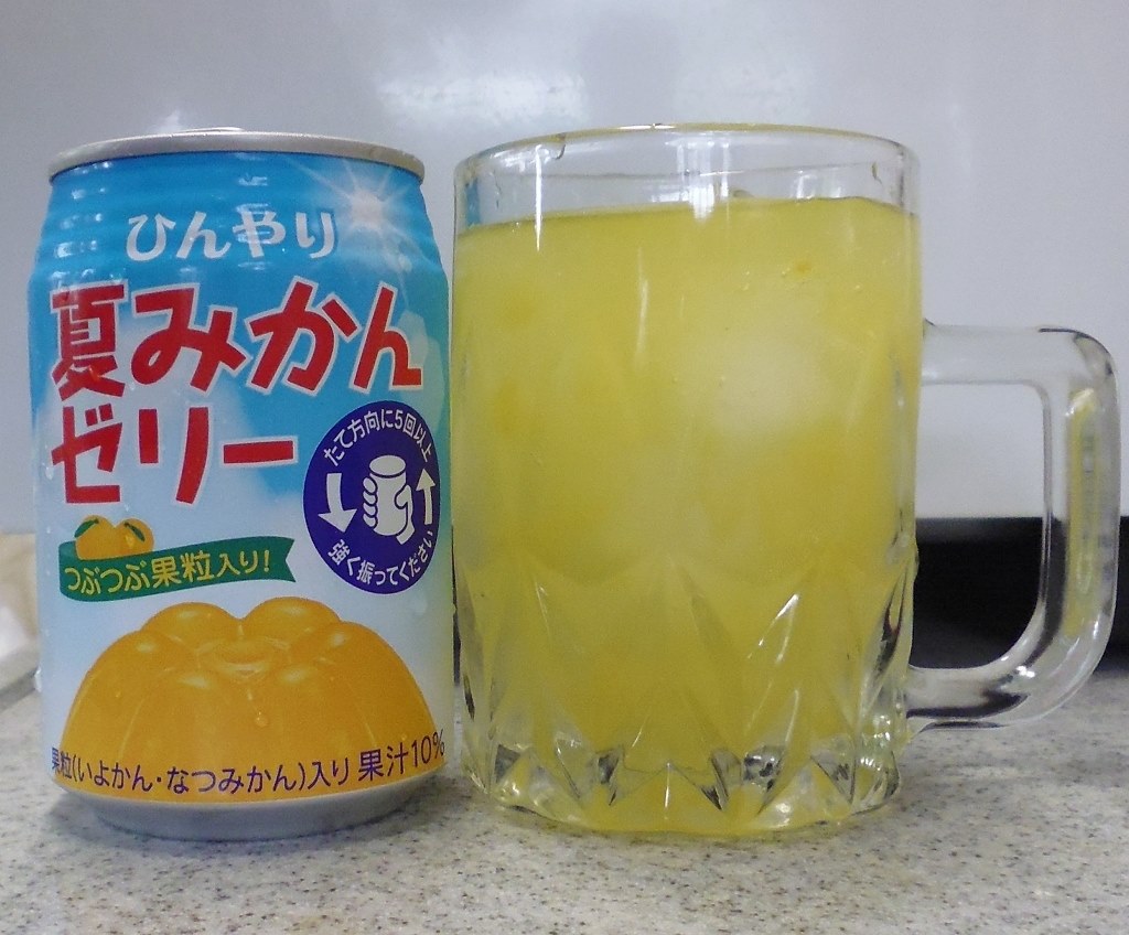 飲み物ではないです。食べ物です。』 JT ひんやり夏みかんゼリー 270g×24本 缶 kokonoe_hさんのレビュー評価・評判 - 価格.com