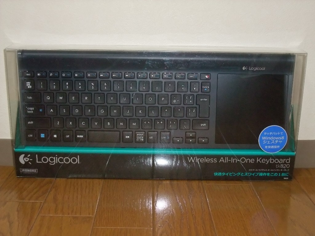 ロジクールTouch Pad付キーボード TK820 - PC周辺機器