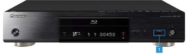 美品　新品リモコン　パイオニア　SACD/ブルーレイプレイヤー　BDP-450 美品 新品リモコン パイオニア SACD/ブルーレイプレイヤー BDP