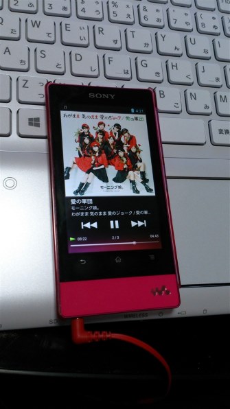 SONY NW-F805 (P) [16GB ビビッドピンク]投稿画像・動画