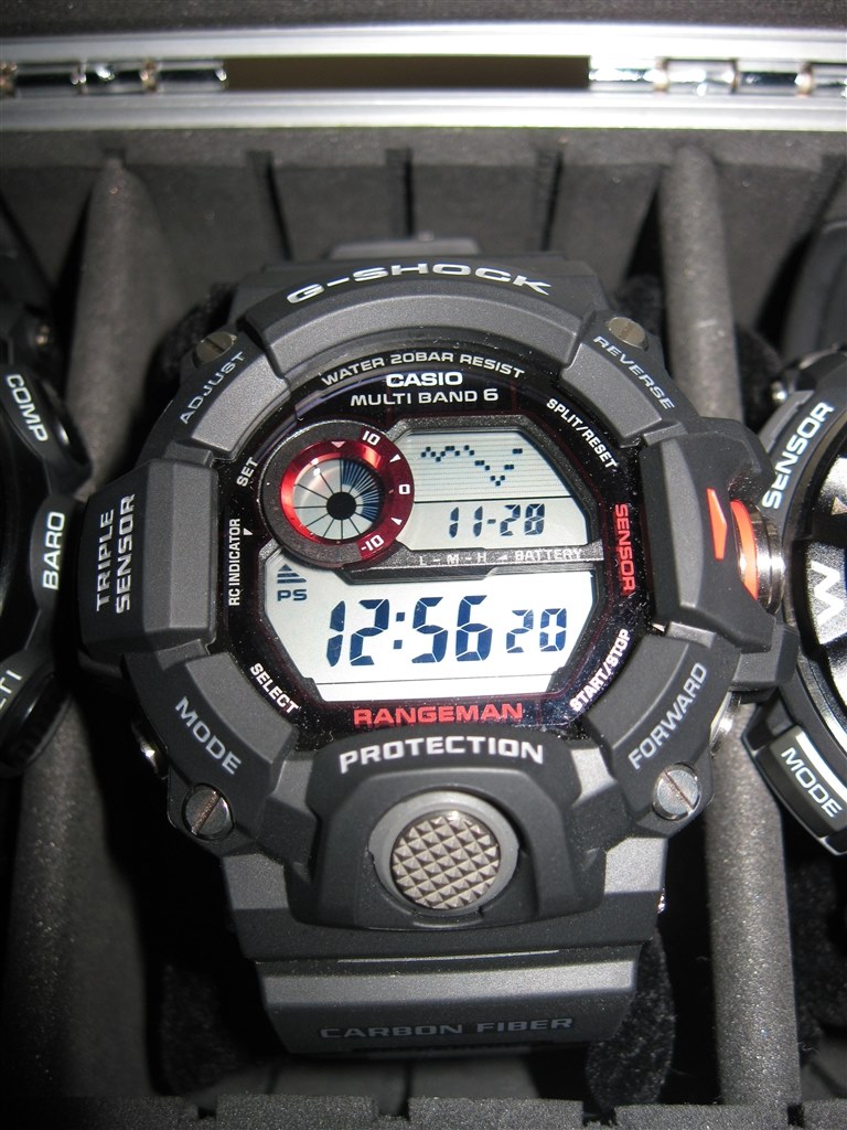 トリプルセンサー搭載の「Master of G」』 カシオ G-SHOCK