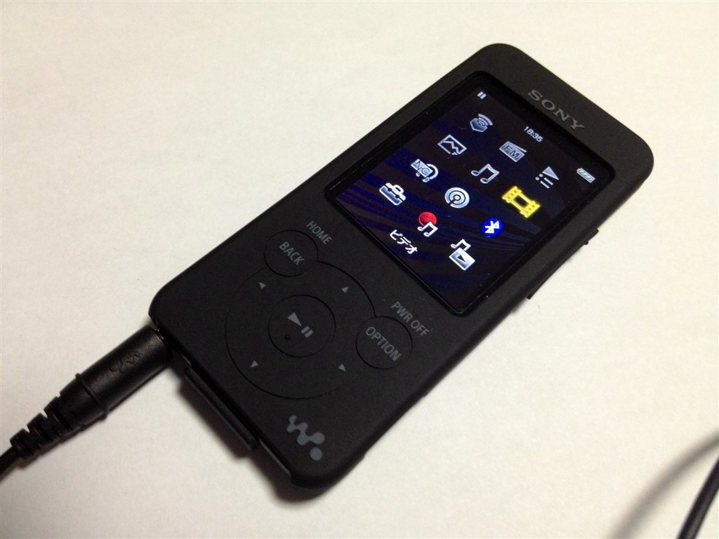 ソニーNW-S786　ブラック　32GB さすがは世界のSONYです！』 SONY NW-S786 (B) [32GB ブラック