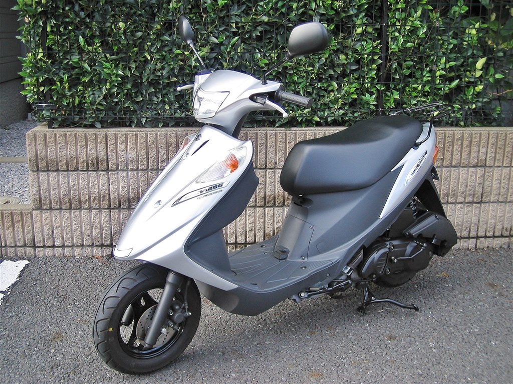 転倒で大破 復活できるか？』 スズキ アドレスV125 自由道さんの