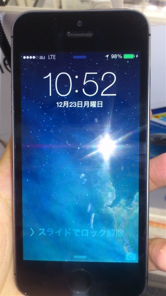 Apple iPhone 5s 16GB au投稿画像・動画 (レビュー) - 価格.com