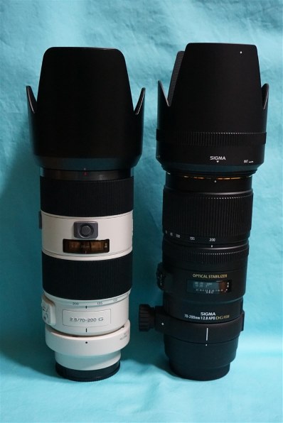 シグマ APO 70-200mm F2.8 EX DG OS HSM [ソニー用] レビュー評価