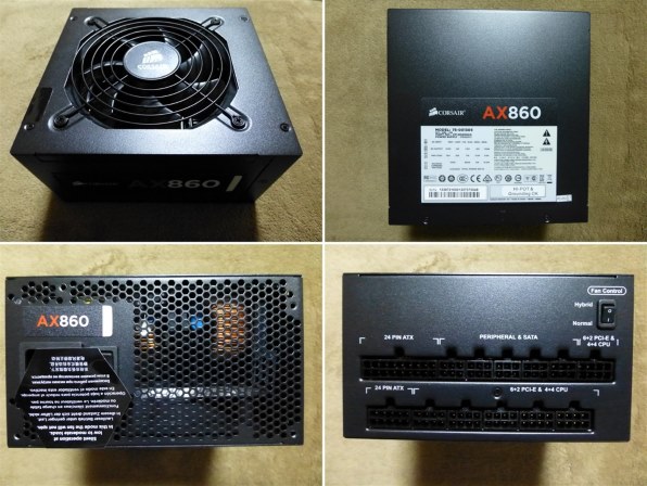 Corsair AX860 CP-9020044-JP投稿画像・動画 - 価格.com