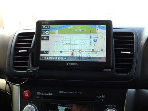 中古 Yupiteruユピテル 7.0型 ワンセグ内蔵 ポータブルカーナビ