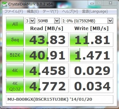 価格相応！？』 キオクシア MU-B008GX [8GB] superlightさんの