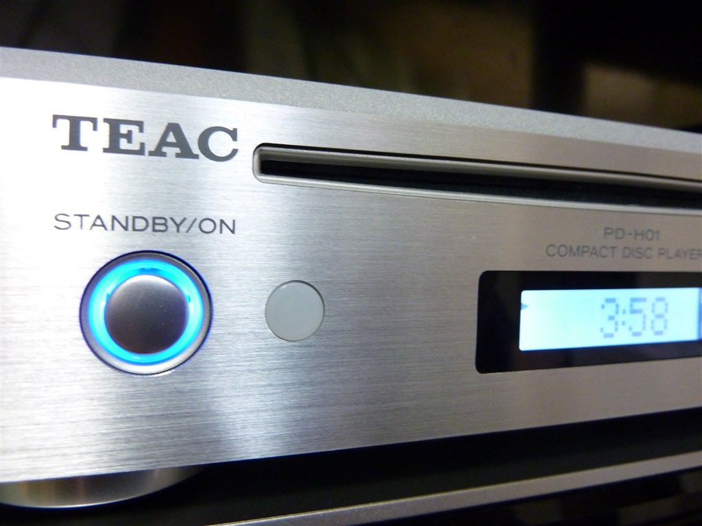 PD-H01のレビュー』 TEAC PD-H01-S [シルバー] のらぽんさんのレビュー