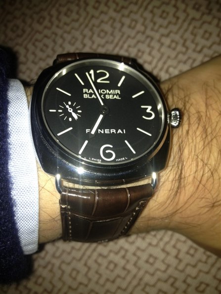 「saiさま専用」- パネライ ラジオミール PAM00183 手巻き日差良好 PANERAI パネライ ラジオミール ブラックシール PAM00183 | ブランド