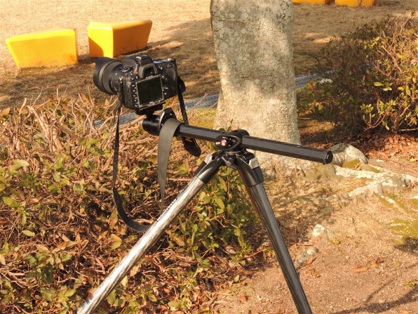 Manfrotto 190CX3+496 カーボンファイバー三脚3段