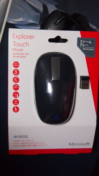 マイクロソフト Explorer Touch mouse U5K-00021 [ブラック]投稿画像