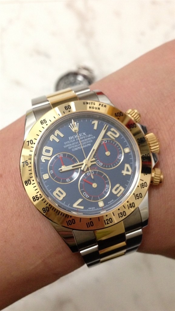 ランダム品番 ネイビーアラビア』 ロレックス デイトナ 116523
