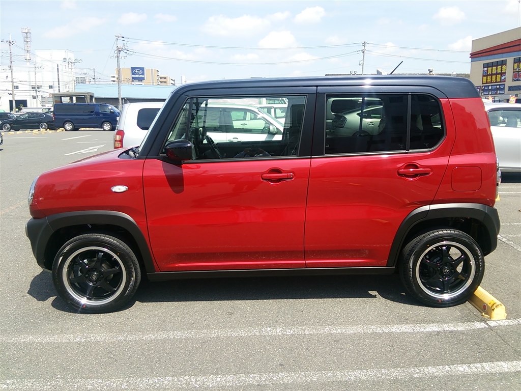 ｘｇ 2wd フェニックスレッドパール マツダ フレアクロスオーバー 14年モデル D Strikeさんのレビュー評価 評判 価格 Com