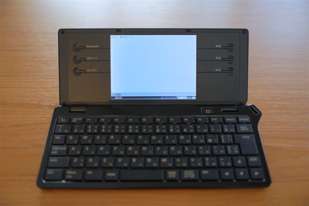 ポメラ DM100 ブラック 美品 動作良好 キーボード良好 USBケーブル付