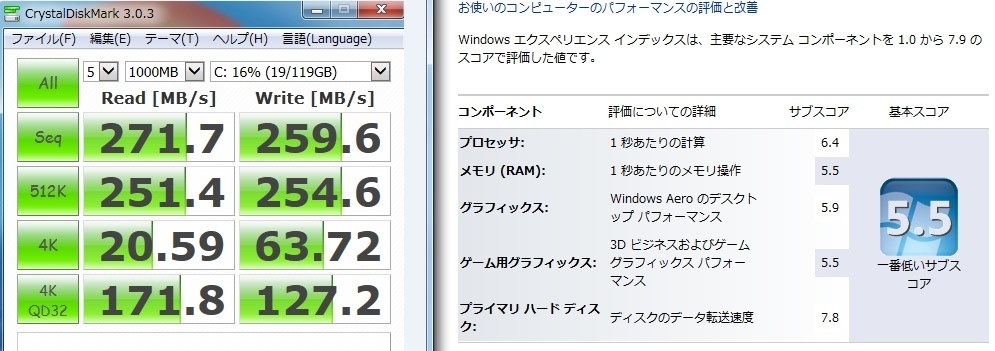 Xp 7のos入替につき初ssd導入 東芝 Hdts312xzsta パスタ部さんのレビュー評価 評判 価格 Com