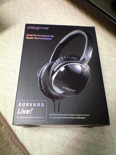 CREATIVE Aurvana Live! HP-AURVN-LV レビュー評価・評判 - 価格.com
